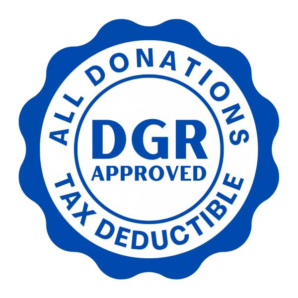 DGR Approved — Tax Deductible